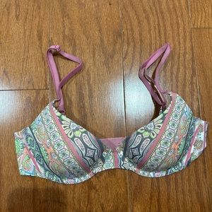 Victoria’s Secret patterned bra